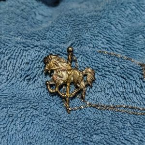 Black Hills Gold Carousel Horse